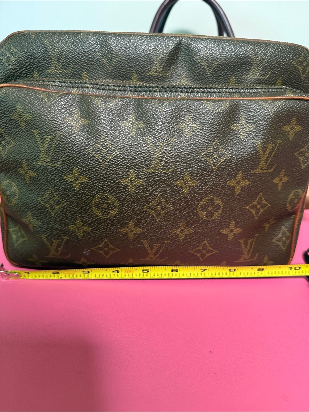Louis Vuitton Monogram Canvas Vintage Reporter Bag - Picture 14 of 16